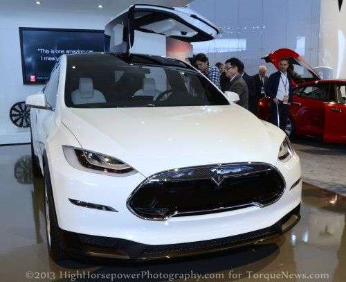 The front end of the Tesla Model X | Torque News